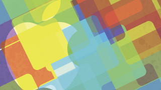 Colorful apple rainbow black white - a rainbow background free wallpaper