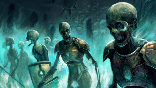 Zombies cave man sword magic - a group of zombies free wallpaper