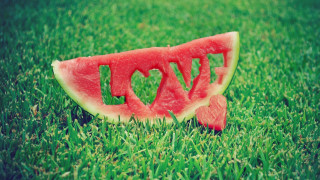 Watermelon love grass nature outdoors - eve disher free wallpaper