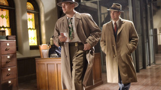 Two men coats hats coffee - hat free wallpaper for desktop