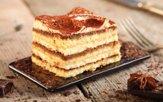 Cake plate fork chocolates autumn - coppo di marcovaldo free wallpaper