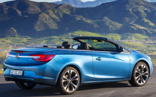 Blue convertible mountain valley town - convertible free wallpaper