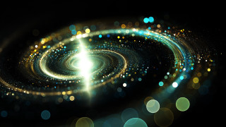 Spiral light starfield hologram galaxy - galaxy free wallpaper