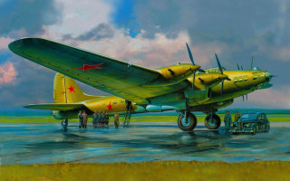 Yellow airplane runway people truck - a runway free wallpaper