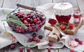 Basket cherries jam table berries - betty merken free wallpaper for desktop
