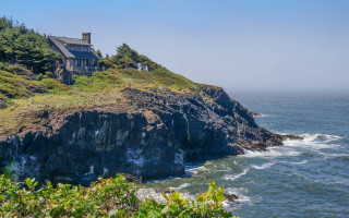 Cliffhouse ocean view arts crafts - art and crafts movement free wallpaper