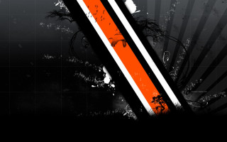 Black orange abstract sky star - stripe free wallpaper