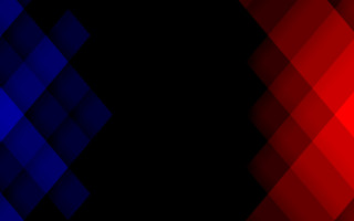 Red blue black ernorubik destyle - ernő rubik free wallpaper