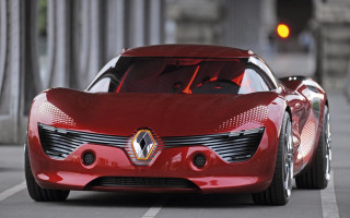 Red car hood open motion - vorticism free wallpaper