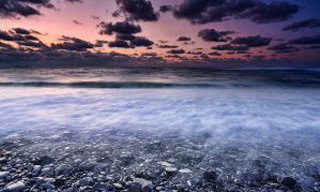 Beach rocks water cloudy sky 19 - rich moody colour free wallpaper