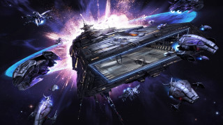 Space station spaceships star trek - a space station free wallpaper