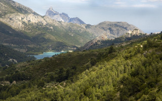 Mountain range lake background trees - a few mountain free wallpaper for desktop