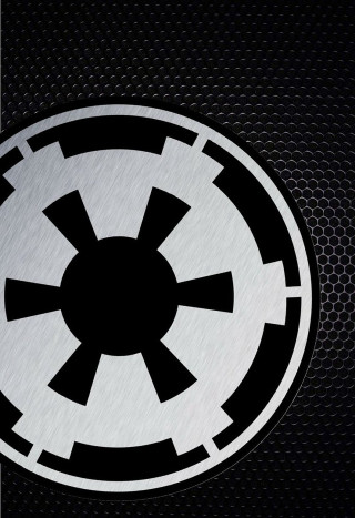 Star wars metal hologram night - a white circle free wallpaper for mobile