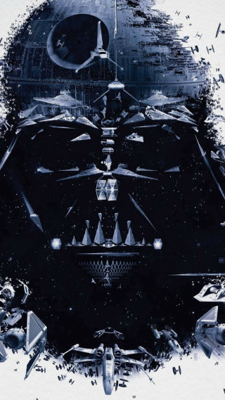 Star wars darth vader helmet - drew struzan free wallpaper for mobile