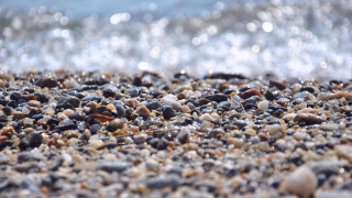 Beach rocks water shallow depth - rock and water free wallpaper