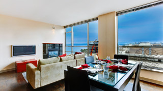 Living room couch table tv - zenith view free wallpaper for desktop