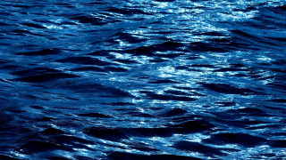 Blue ocean boat sky water - a blue ocean free wallpaper