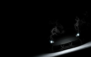 Car smoke headlights photorealism unreal - the hood free wallpaper