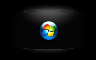 Windows logo side dark purism - albert bierstadt free wallpaper