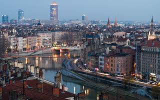 City bridge river night lights 9 - charles angrand free wallpaper