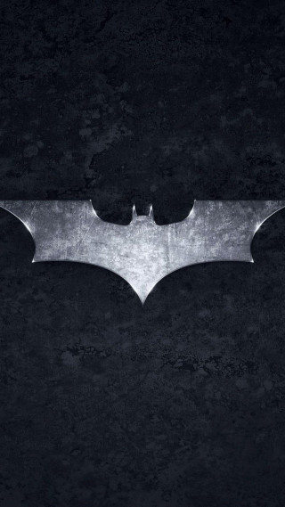 Batman logo black background white 2 - a batman logo free wallpaper