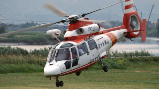 Helicopter red white field water - sōsaku hanga free wallpaper for desktop