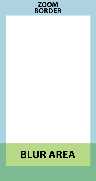 White square blurarea green blue - area free wallpaper for mobile
