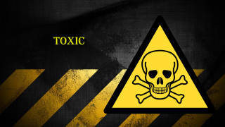 Hazard skull crossbones yellow black - a skull free wallpaper for desktop