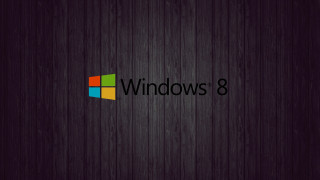Dark wood windows8 logo windows8 - 8 k hd free wallpaper