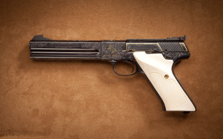 White handle black grip brown - a white tip free wallpaper