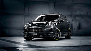 Black white car garage yellow - yellow rim free wallpaper