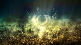 Person field light star fantasy - fantasy artwork free wallpaper