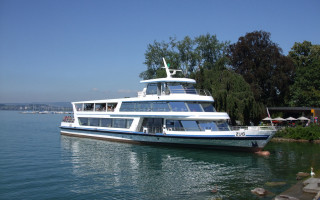 Large boat dock tree shore - a dock free wallpaper