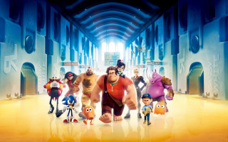 Animated characters hallway disney poster - animated character free wallpaper