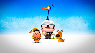 Cartoon dog man hat glasses - a leash free wallpaper for desktop