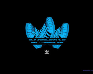 Adidas sneakers blue light dark - the bottom of the shoe free wallpaper