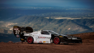 Car mountains dirt road sunset - a dirt road in front free wallpaper