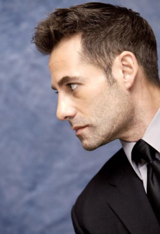 Man suit tie serious look 48 - head and shoulders portrait free wallpaper for mobile