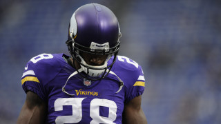 Football player purple uniform helmet - eric peterson free wallpaper
