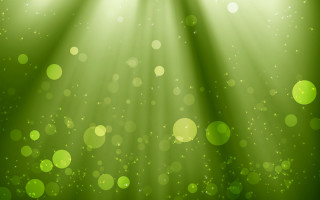 Green light bubbles christmas moon - bubble of water free wallpaper