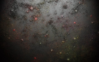 Black background red green astronaut - octane renderer free wallpaper