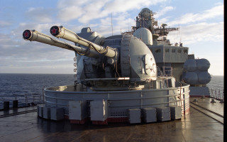 Battleship cannon ocean precisionism puzzle - top of its free wallpaper