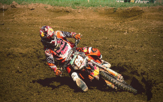 Dirt bike rider microscopic kimono - dusty free wallpaper