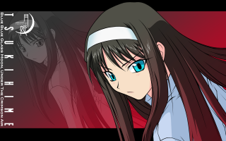 Girl long hair blue eyes 11 - anime art style free wallpaper