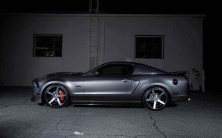Silver mustang night building ladder - eddie mendoza free wallpaper