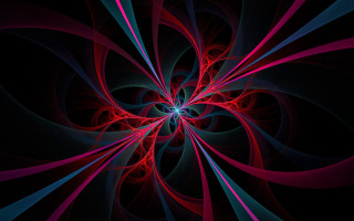 Red blue spiral geometric abstract 2 - a white center in the middle free wallpaper