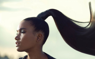 Afrofuturism surrealist portrait ponytailed woman - chinwe chukwuogoroy free wallpaper