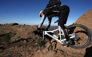 Man riding mountain bike rocky - eric deschamps free wallpaper for desktop