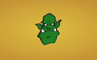 Green monster big grin lyco - grotesque free wallpaper