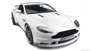 White sports car black stripe - the hood free wallpaper